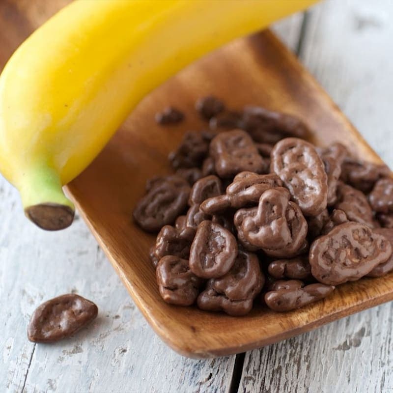 Banana Chips in Milk Chocolate